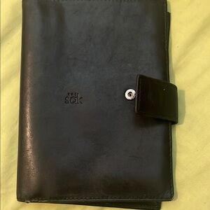 The Sak Black Leather  Wallet